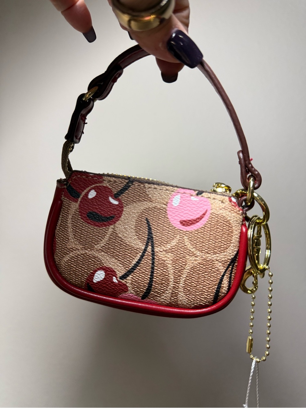 Cherry ๐ Fashion Coin Purse - Picture 4 of 6